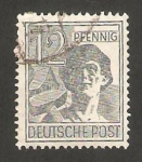 Stamps Germany -  36 - Obrero