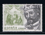 Stamps : Europe : Spain :  Edifil  2872  Patrimonio Cultural Hispano Islámico.   " Alfonso VII ( 1105 - 1157 ) y Escuela de Tra