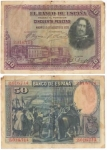 monedas del Mundo : Europa : Espa�a :  Cincuenta pesetas