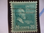 Stamps United States -  James  A. Garfield (1831-1881) 20th president (1831-1881) 