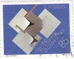 Stamps Portugal -  40 ANIVERSARIO UNION EUROPEA OCCIDENTAL
