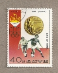 Sellos de Asia - Corea del norte -  Medallas Oro Juegos Olímpicos Montreal
