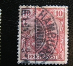 Stamps : Europe : Germany :   Reich Post