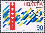 Stamps Switzerland -  700º ANIV. DE LA CONFEDERACIÓN HELVÉTICA. Y&T Nº 1354
