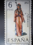 Sellos de Europa - Espa�a -  Ed:1898- Trajes Típicos Españoles- IFNI- (Nº25)