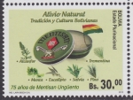 Sellos de America - Bolivia -  75 Años del Mentisan Unguento
