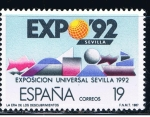 Stamps Spain -  Edifil  2875  Exposición Universal de Sevilla EXPO¨92  