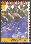 Stamps Netherlands -  60a aniv del sufragio femenino.