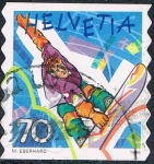Stamps Switzerland -  TUS DEPORTES. SNOW BOARDING. M 1031