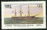 Stamps Chile -  CORBETA ESMERALDA - TRADICION NAVAL