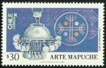 Stamps Chile -  ARTE MAPUCHE
