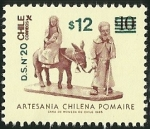 Stamps Chile -  ARTESANIA CHILENA POMAIRE