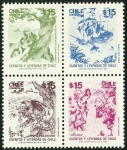 Stamps Chile -  CUENTOS Y LEYENDAS DE CHILE
