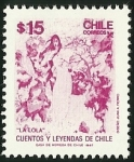 Stamps Chile -  LA LOLA - CUENTOS Y LEYENDAS DE CHILE