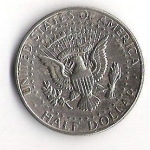 monedas de America - Estados Unidos -  01B- LIBERTY 1972 JOHN KENNEDY
