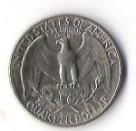 monedas de America - Estados Unidos -  03B - LIBERTY 1972 GEORGE WASHINGTON