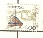 Sellos de Europa - Portugal -  ESCRITURA MANUAL