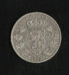 monedas de Europa - B�lgica -  Leopoldo II / (reverso)