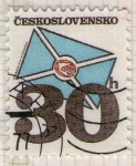 Stamps Czechoslovakia -  93 Cifra