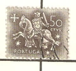 Sellos de Europa - Portugal -  JINETE