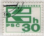 Stamps : Europe : Czechoslovakia :  135 PSC