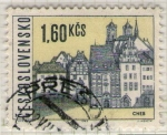 Stamps Czechoslovakia -  153 Cheb