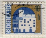 Stamps Czechoslovakia -  173 Edificio