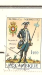 Stamps Africa - Mozambique -  SARGENTO DE INFANTERIA