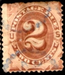 Stamps United States -  1879