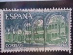 Stamps Spain -  Ed:2007- Monasterio Benedictino-Santa María de Ripoll (Arte Románico)