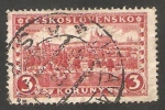 Stamps Czechoslovakia -  226 - Vista de Praga