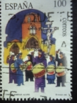 Stamps Spain -  Ed:3248-Exp.Filatélica Nacional ¨Exfilna 93¨Torre del homenaje- Desfile en Seman Santa-Alcañiz- (Ter