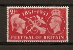 Stamps United Kingdom -  Festival Nacional.