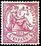 Stamps : Europe : Spain :  Alegoría de la Justicia