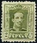Stamps : Europe : Spain :  Alfonso XIII Tipo Vaquer
