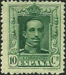 Stamps Spain -  Alfonso XIII Tipo Vaquer