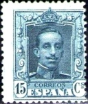 Stamps Spain -  Alfonso XIII Tipo Vaquer
