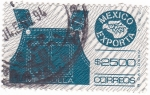 Stamps Mexico -  MÉXICO EXPORTA-MEZCLILLA