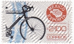 Stamps Mexico -  MÉXICO EXPORTA-BICICLETAS