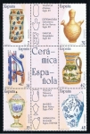 Sellos de Europa - Espa�a -  Edifil   2891-96  Artesanía española.  Cerámica.  