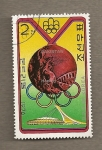 Sellos de Asia - Corea del norte -  Medallas olimpiada Montreal