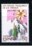 Sellos de Europa - Espaa -  Edifil  2910  XXV Festival Folklórico de los Pirineos, en Jaca. 