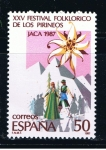 Stamps Spain -  Edifil  2910  XXV Festival Folklórico de los Pirineos, en Jaca. 