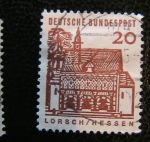 Stamps Germany -  Lorsch/ Hessen