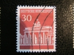 Stamps : Europe : Germany :  Puerta de Brandenburgo, Berlín