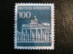 Stamps Germany -  Puerta de Brandenburgo, Berlín