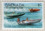 Sellos de America - Granada -  Competición náutica
