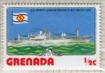 Sellos del Mundo : America : Granada : S.S. Geestland