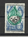 Stamps France -  carta europea del agua