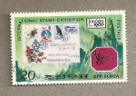 Stamps North Korea -  Exposición Internacional Filatélica